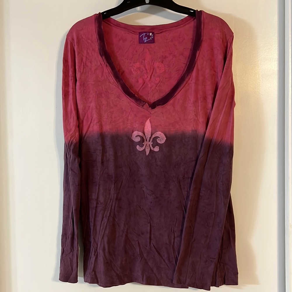 Tie Dye Purple and Pink